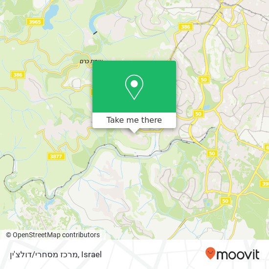 מרכז מסחרי/דולצ'ין map