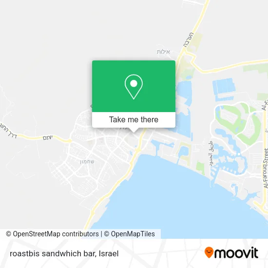 Карта roastbis sandwhich bar