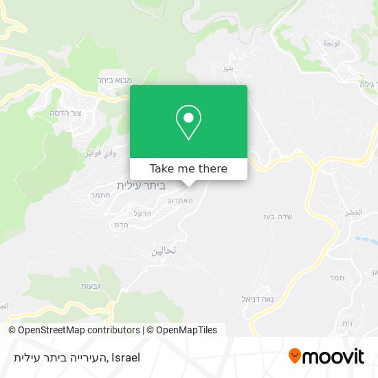 העירייה ביתר עילית map