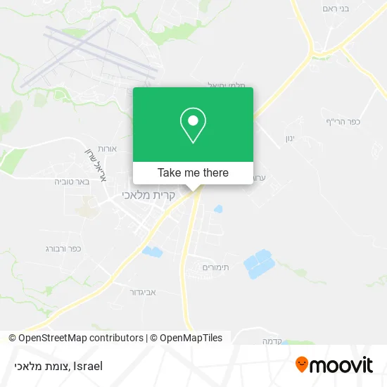 Карта צומת מלאכי