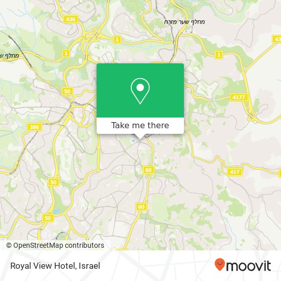 Royal View Hotel map