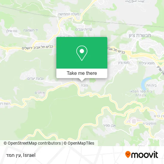 Карта עין חמד