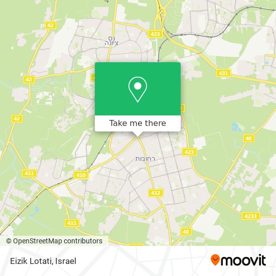 Карта Eizik Lotati