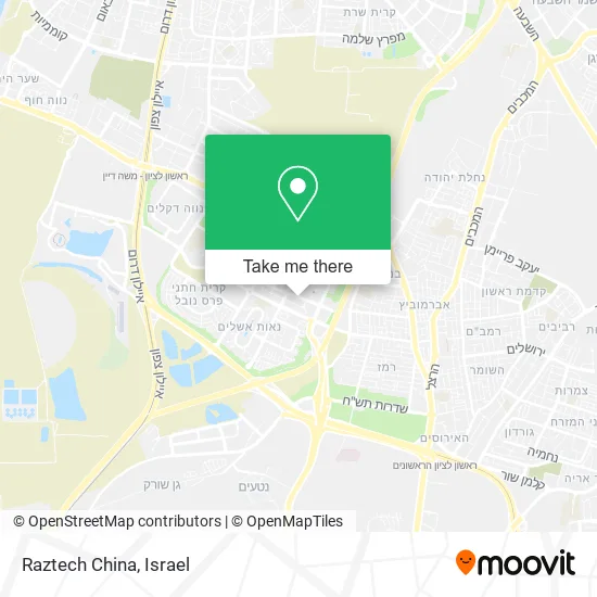 Карта Raztech China