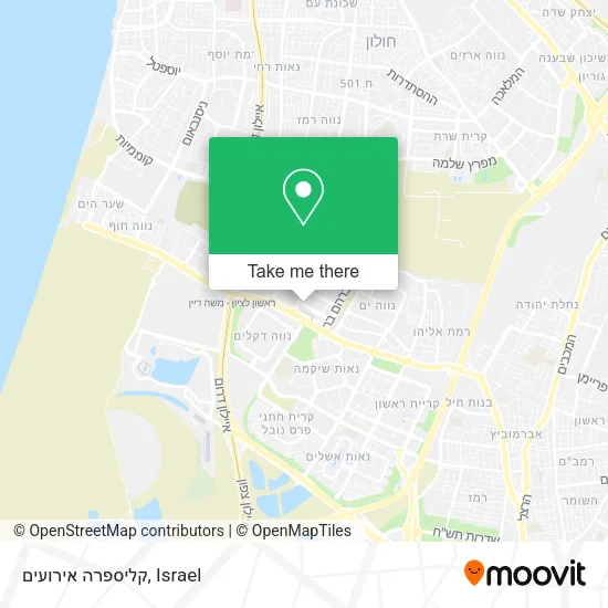 Карта קליספרה אירועים