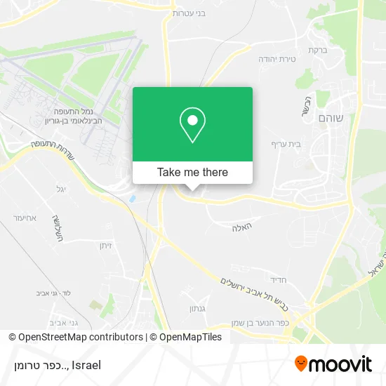 Карта כפר טרומן..