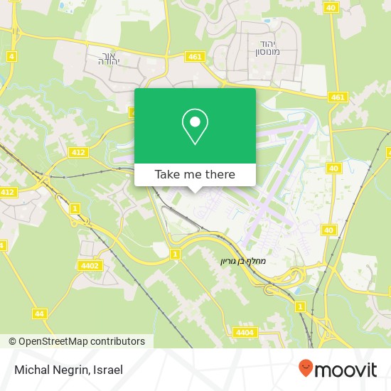 Карта Michal Negrin