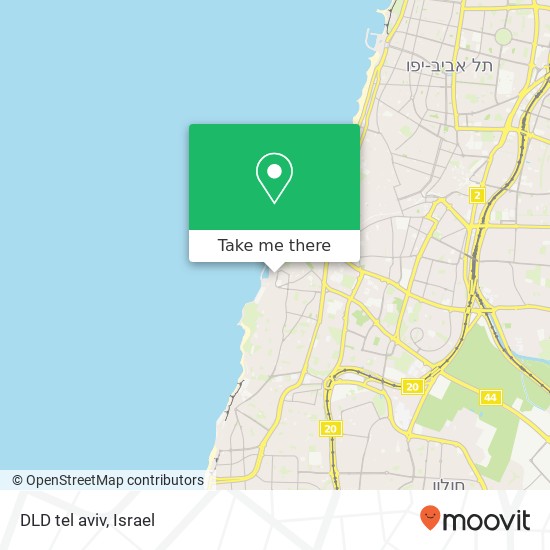 Карта DLD tel aviv