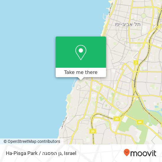 Ha-Pisga Park / גן הפסגה map