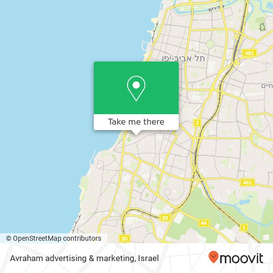 Avraham advertising & marketing map