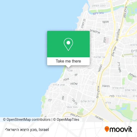Карта מכון היצוא הישראלי