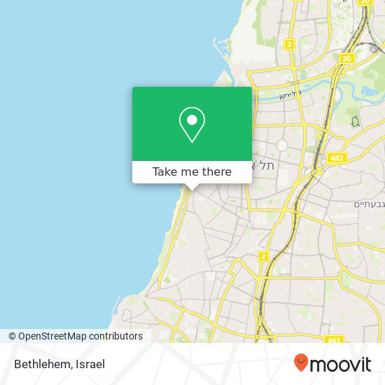 Bethlehem map
