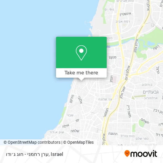 Карта ערן רחמני - חוג ג׳ודו