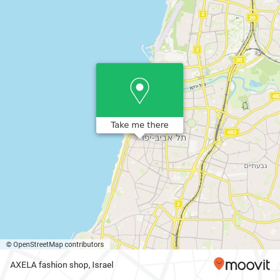 Карта AXELA fashion shop