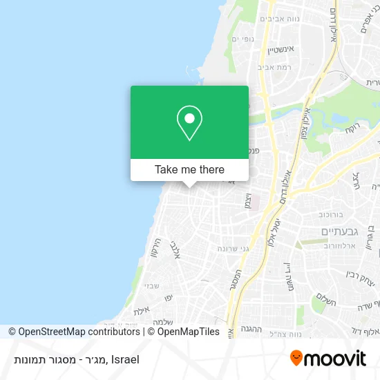 Карта מג׳ר - מסגור תמונות