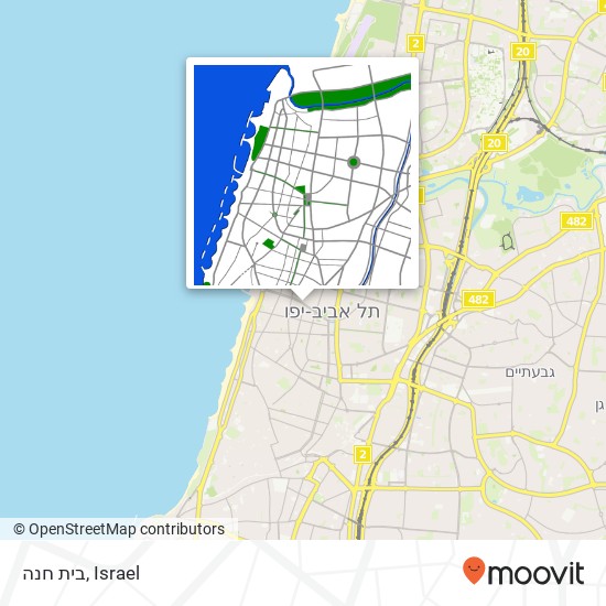 בית חנה map