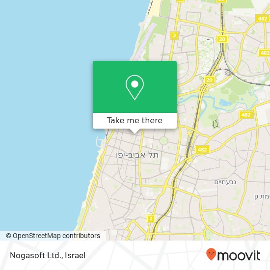 Nogasoft Ltd. map