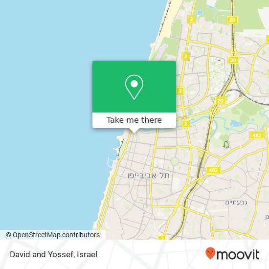 Карта David and Yossef