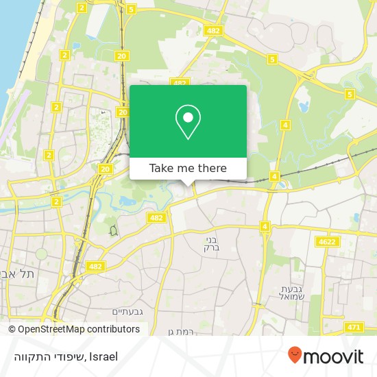 שיפודי התקווה map