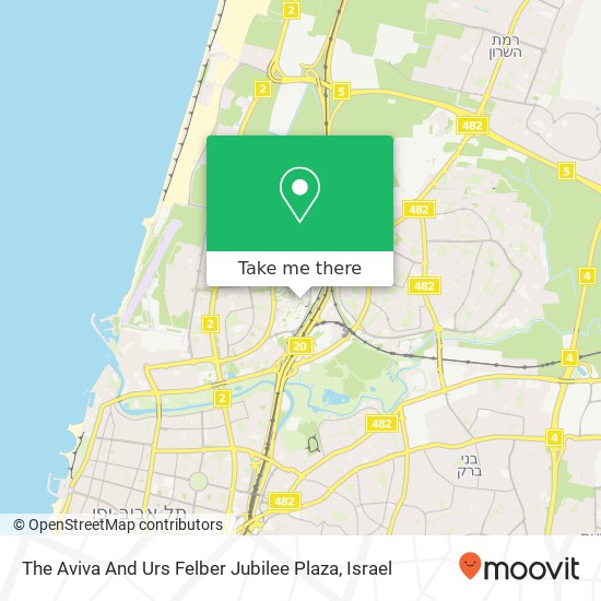 Карта The Aviva And Urs Felber Jubilee Plaza