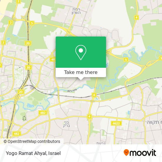 Yogo Ramat Ahyal map