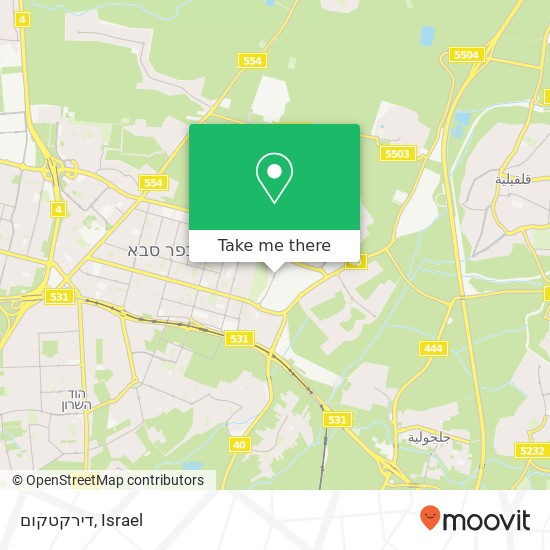 דירקטקום map