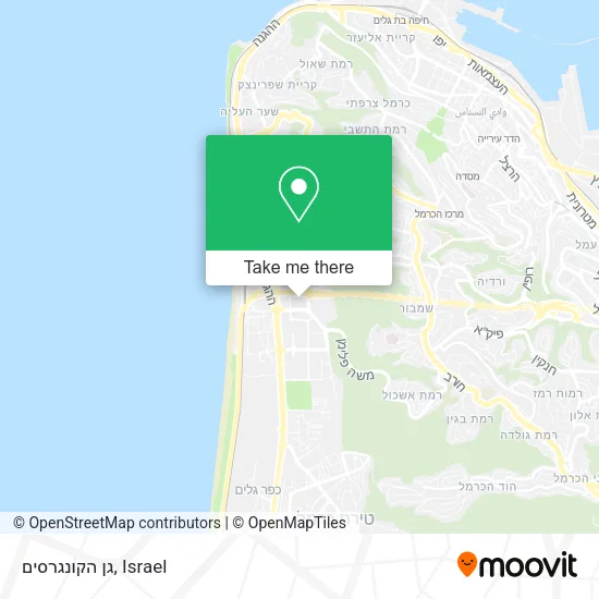 Карта גן הקונגרסים