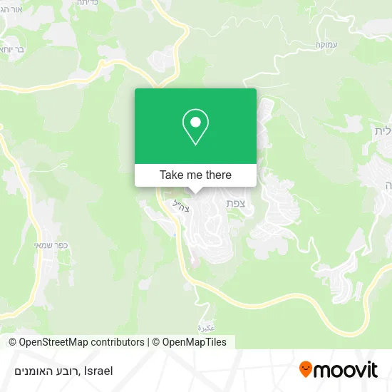 Карта רובע האומנים