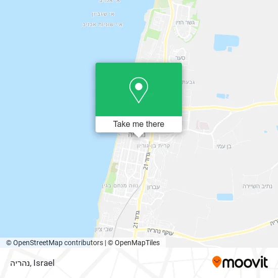 Карта נהריה