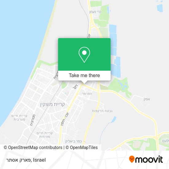 Карта פארק אסתר