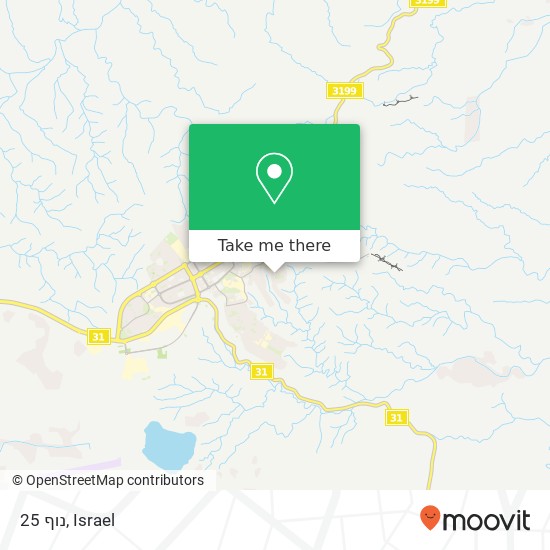 נוף 25 map