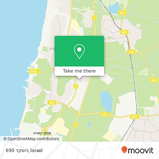 השקד 690 map