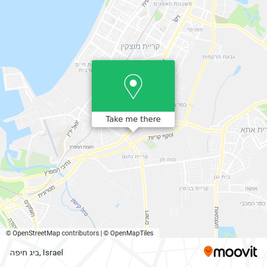 ביג חיפה map