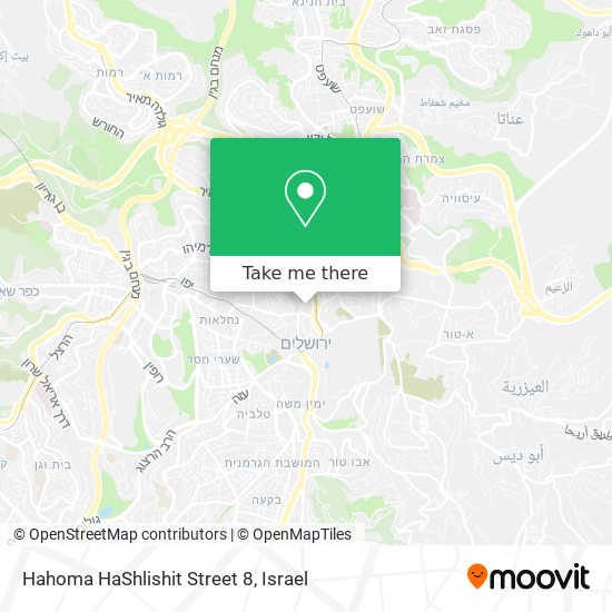 Hahoma HaShlishit Street 8 map