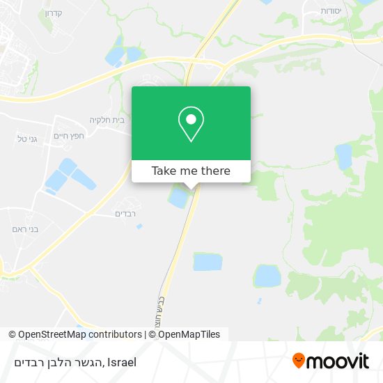 הגשר הלבן רבדים map