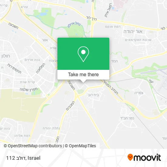 Карта דולב 112