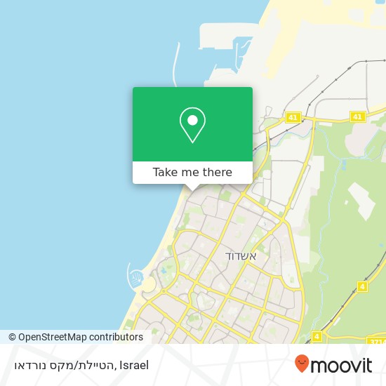 הטיילת/מקס נורדאו map