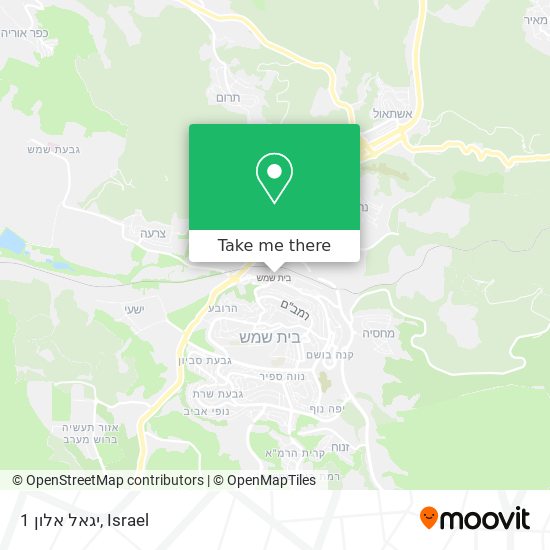 יגאל אלון 1 map