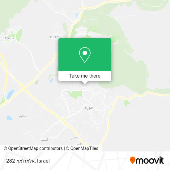 Карта אלאח'אא 282
