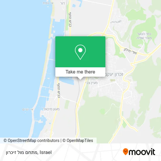 Карта מתחם מול זיכרון