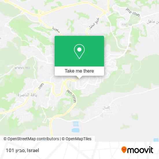 Карта סביון 101