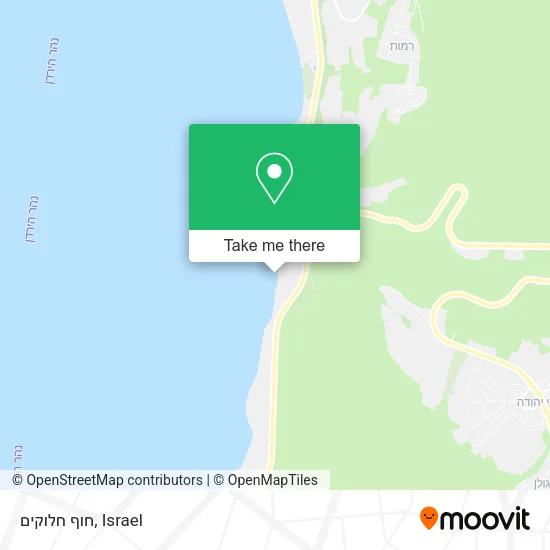 Карта חוף חלוקים