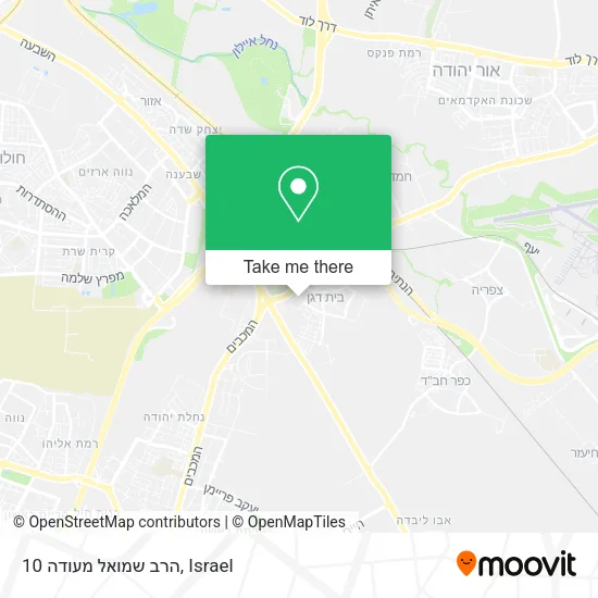 Карта הרב שמואל מעודה 10