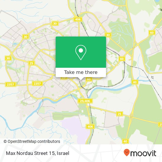 Max Nordau Street 15 map