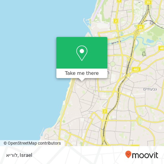 לוריא map