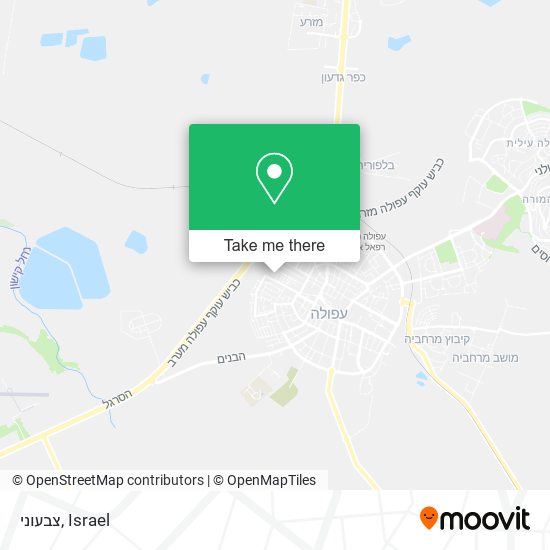 צבעוני map