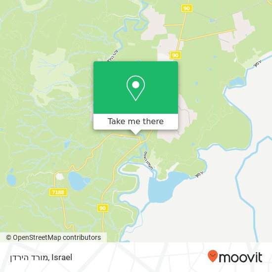 Карта מורד הירדן