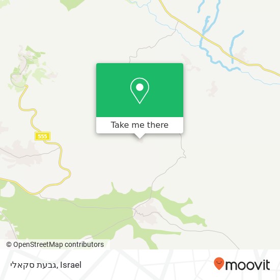 Карта גבעת סקאלי