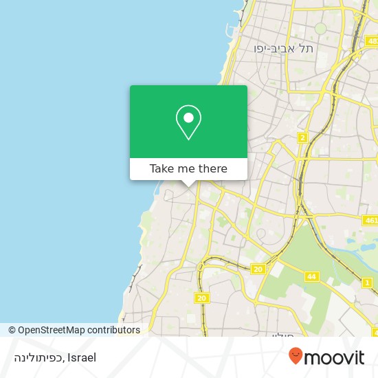 כפיתולינה map