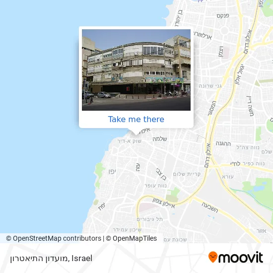 Карта מועדון התיאטרון